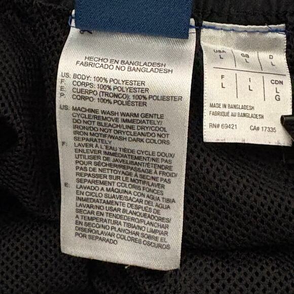 Reebok Trak Pants Woman's Large Black Purple Lined Athletic Workout Running - Picture 10 of 14